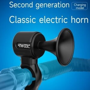 BSSOK Rechargable Electric Bike Horn Fits All Strandard Handle Bars BRAND NEW!